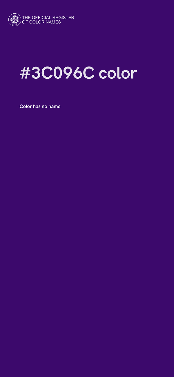 #3C096C color image