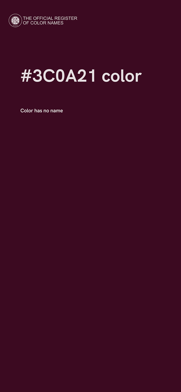 #3C0A21 color image
