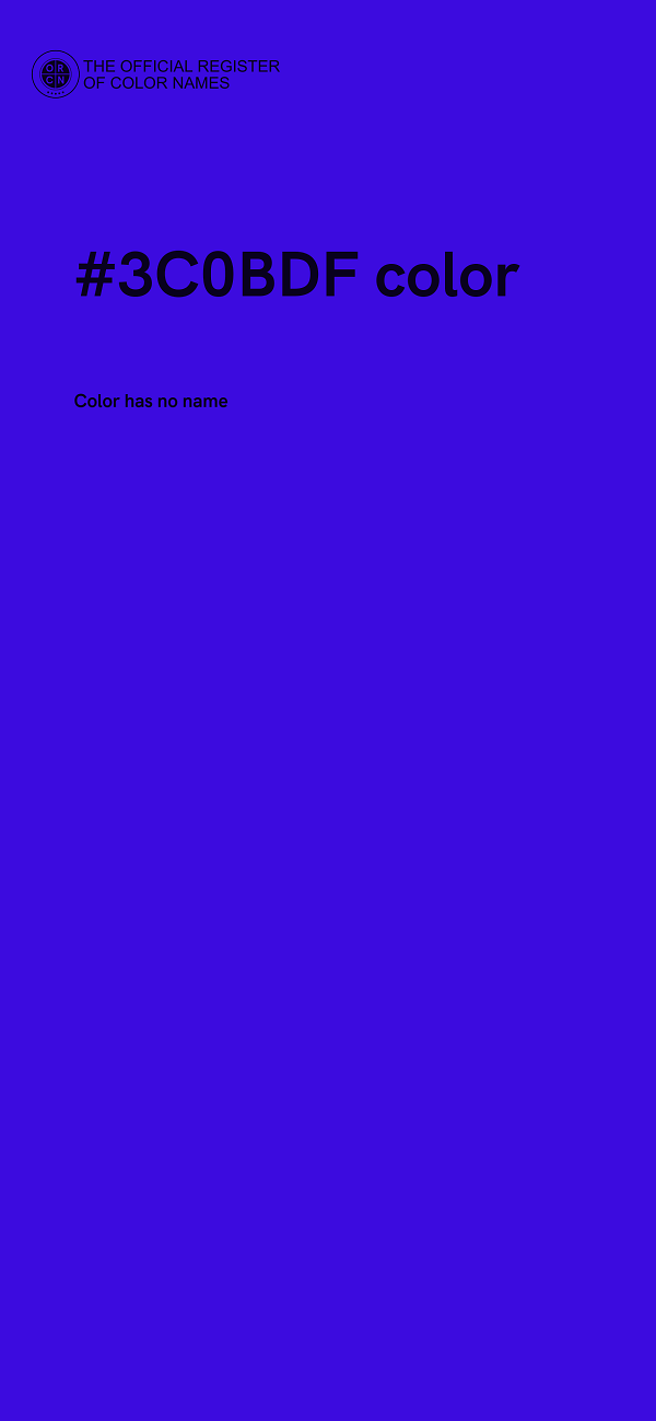 #3C0BDF color image