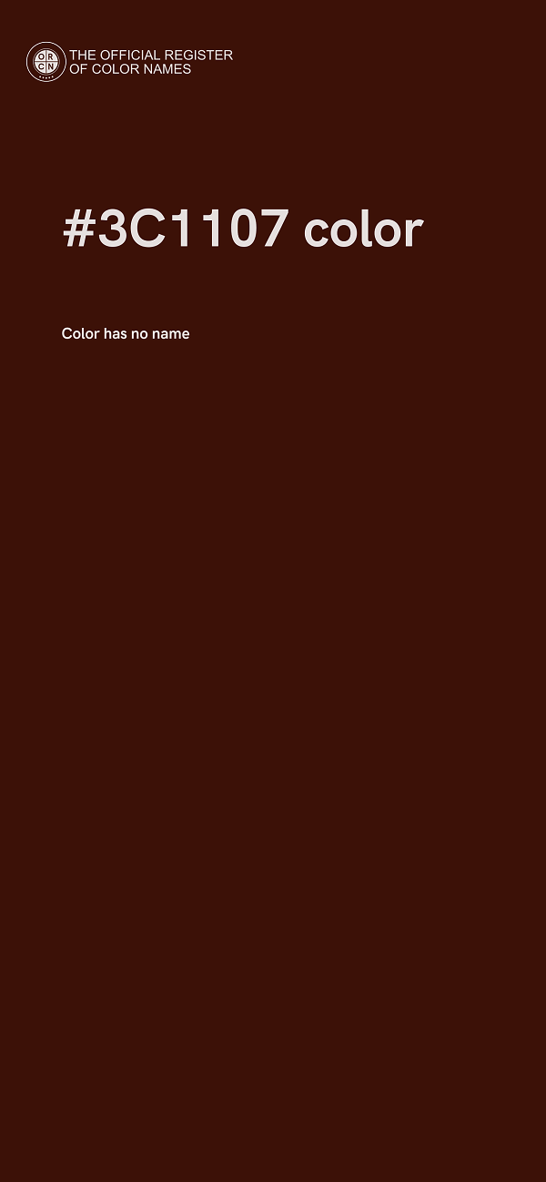 #3C1107 color image