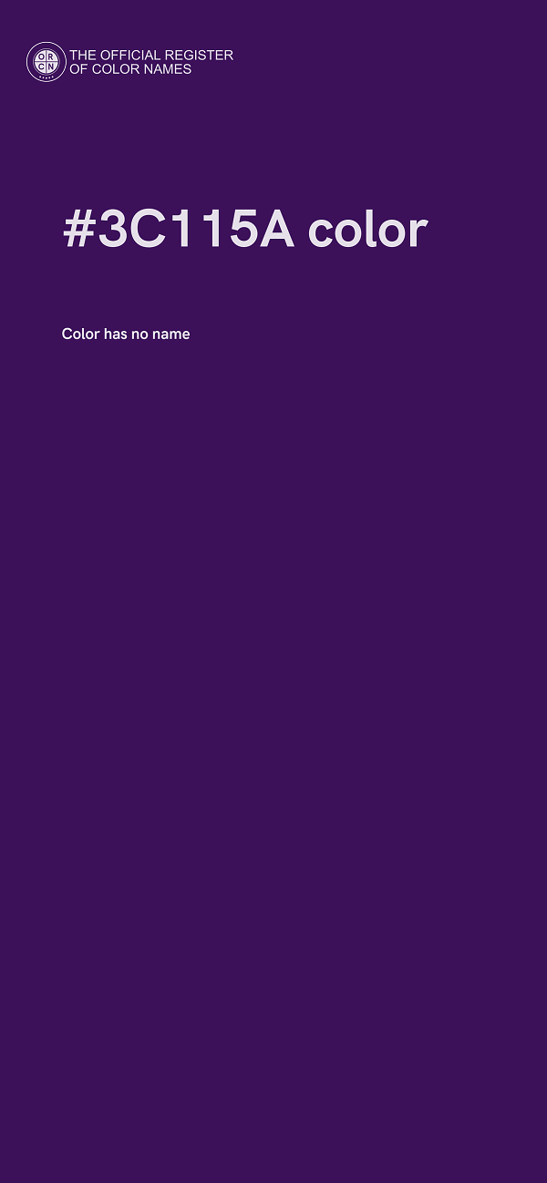 #3C115A color image