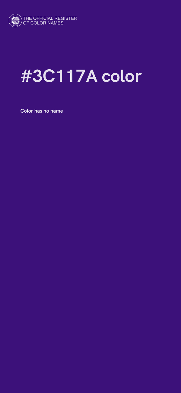 #3C117A color image