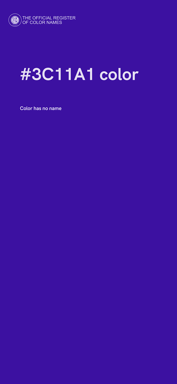 #3C11A1 color image