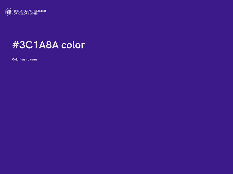 #3C1A8A color image