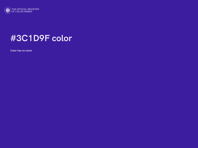 #3C1D9F color image
