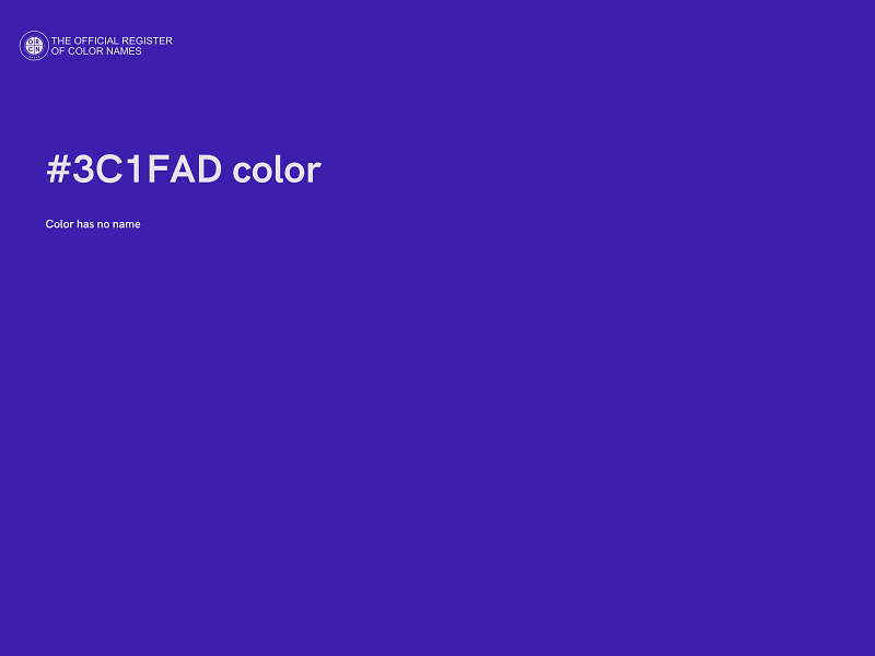 #3C1FAD color image