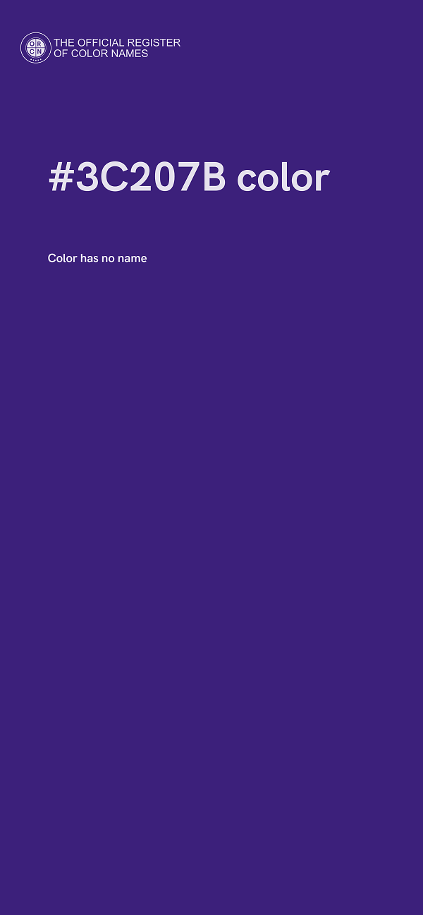 #3C207B color image