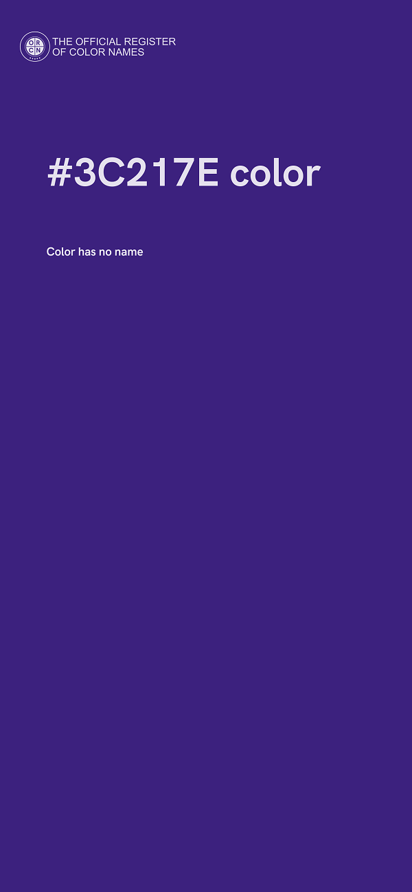 #3C217E color image