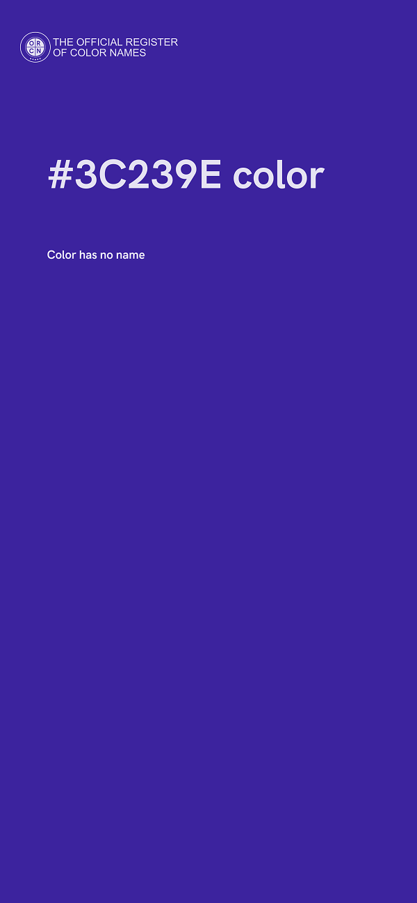 #3C239E color image