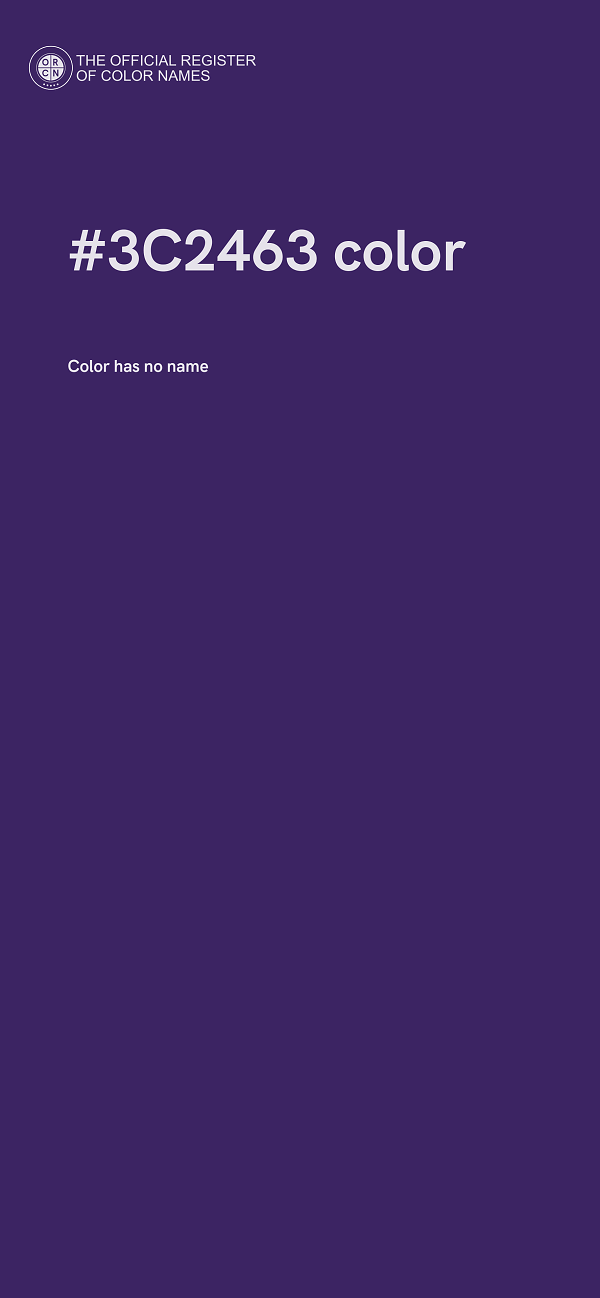 #3C2463 color image