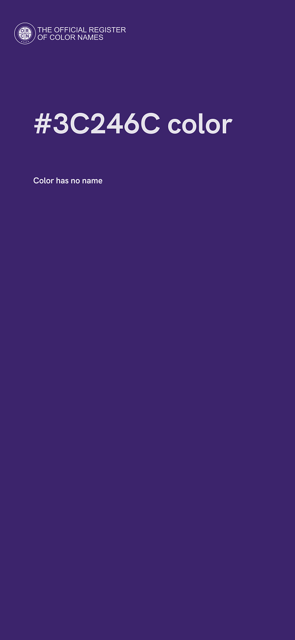 #3C246C color image