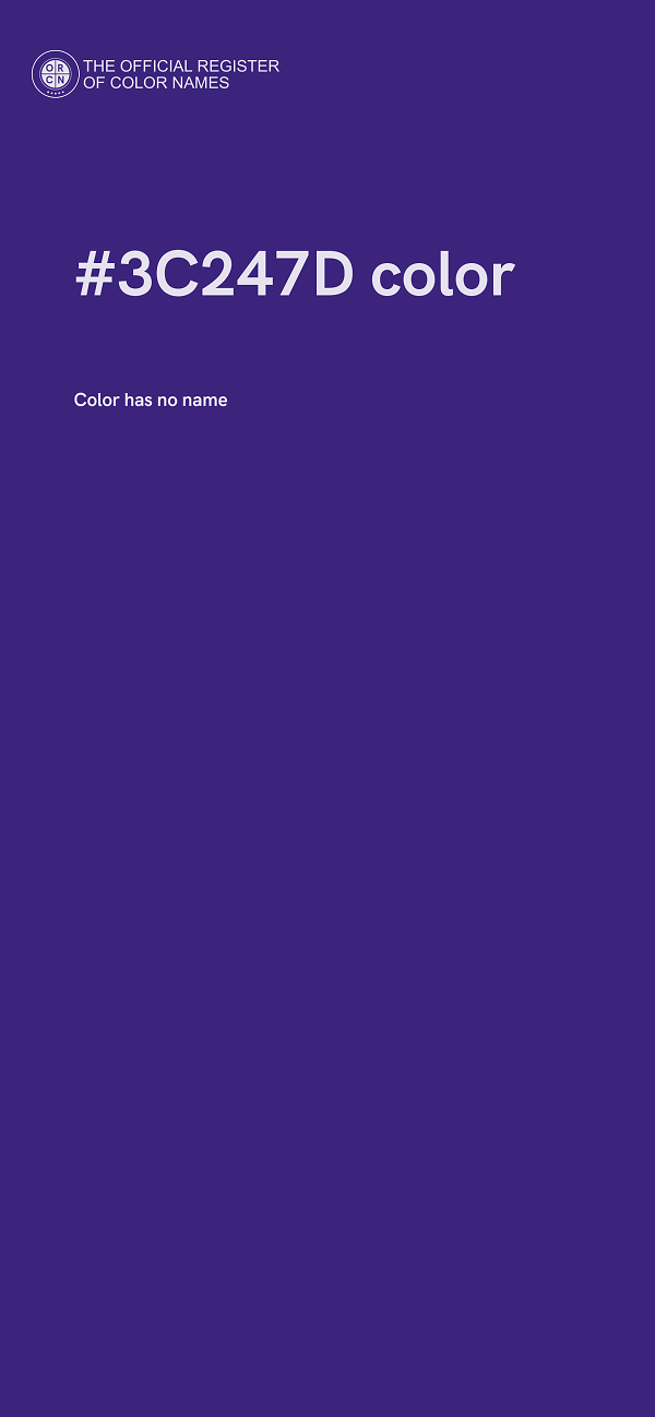 #3C247D color image