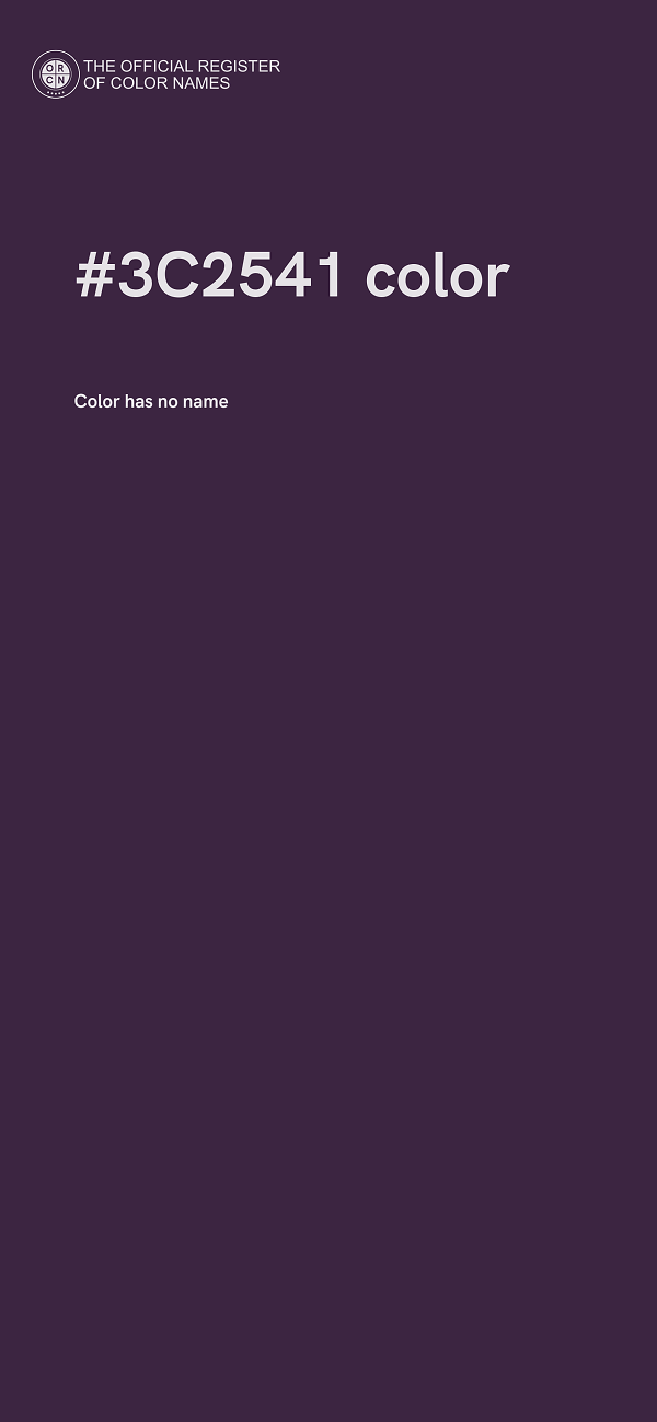 #3C2541 color image