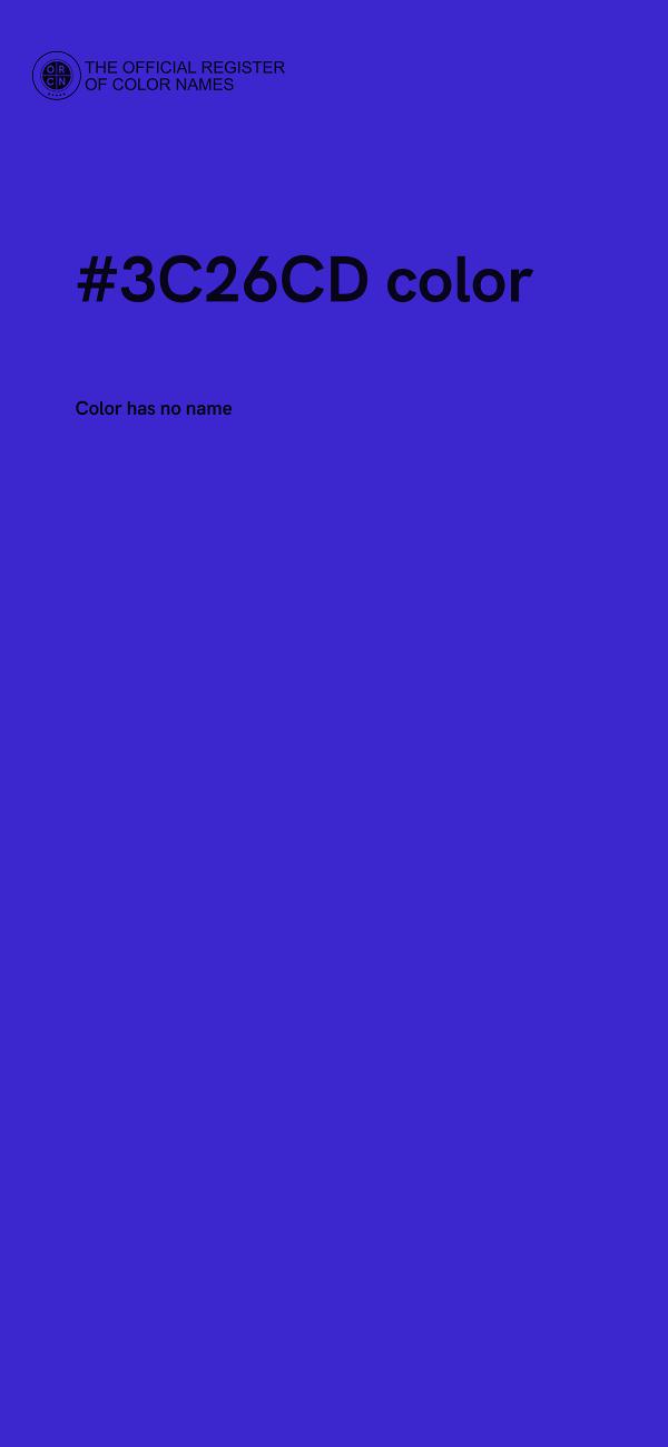 #3C26CD color image