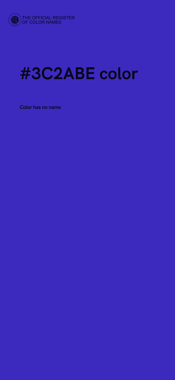 #3C2ABE color image