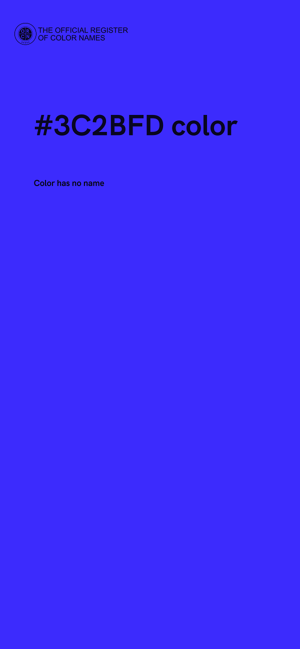 #3C2BFD color image