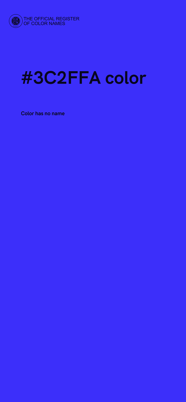 #3C2FFA color image
