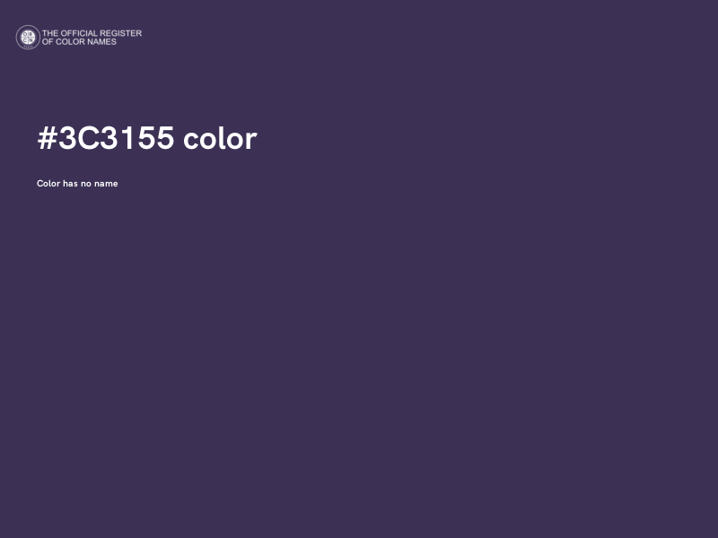 #3C3155 color image