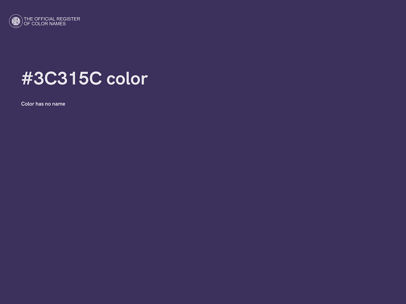 #3C315C color image