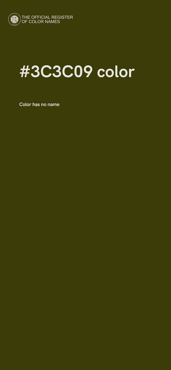 #3C3C09 color image