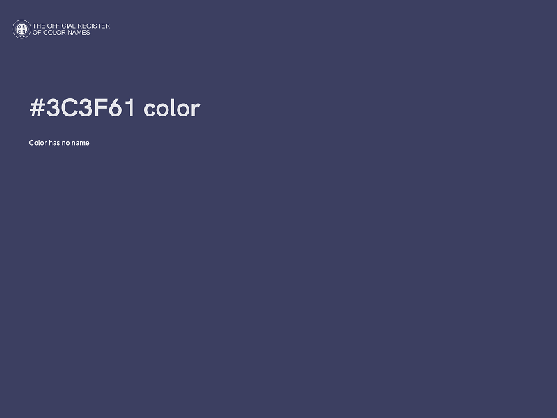 #3C3F61 color image