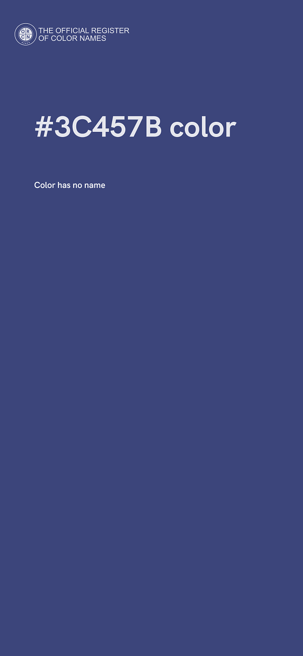 #3C457B color image