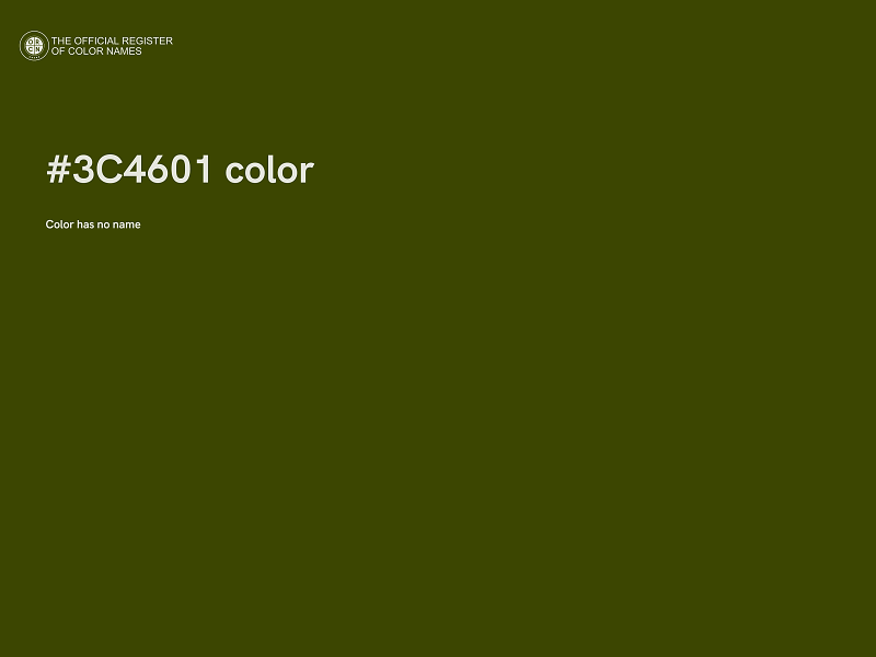 #3C4601 color image