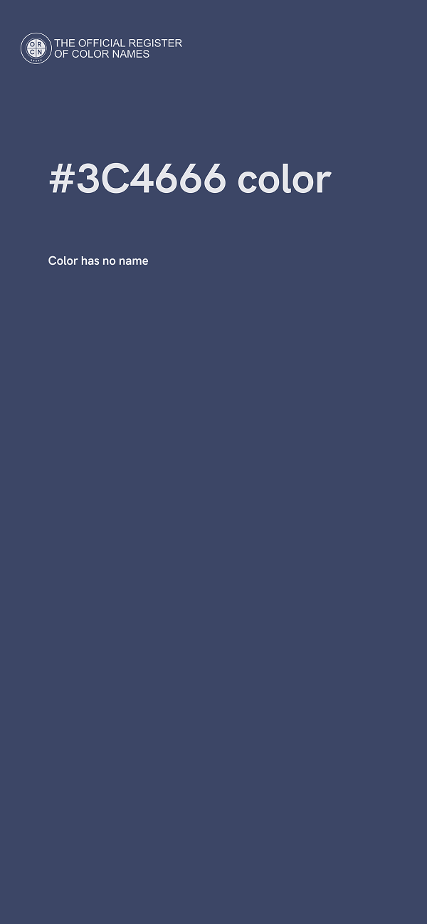 #3C4666 color image