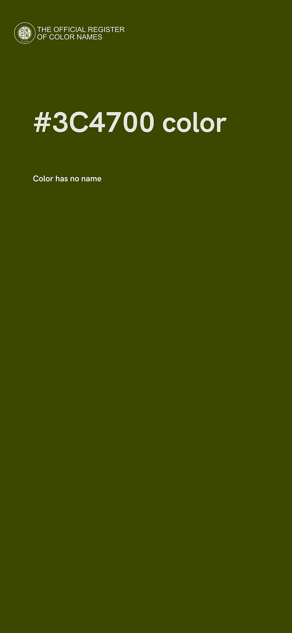 #3C4700 color image