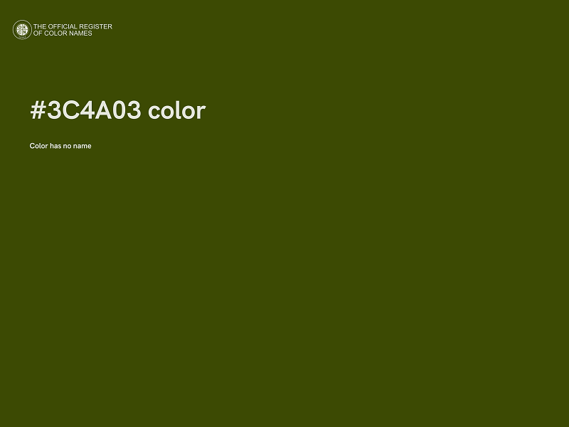 #3C4A03 color image