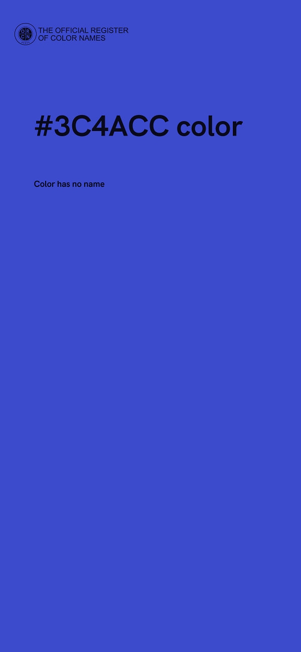 #3C4ACC color image