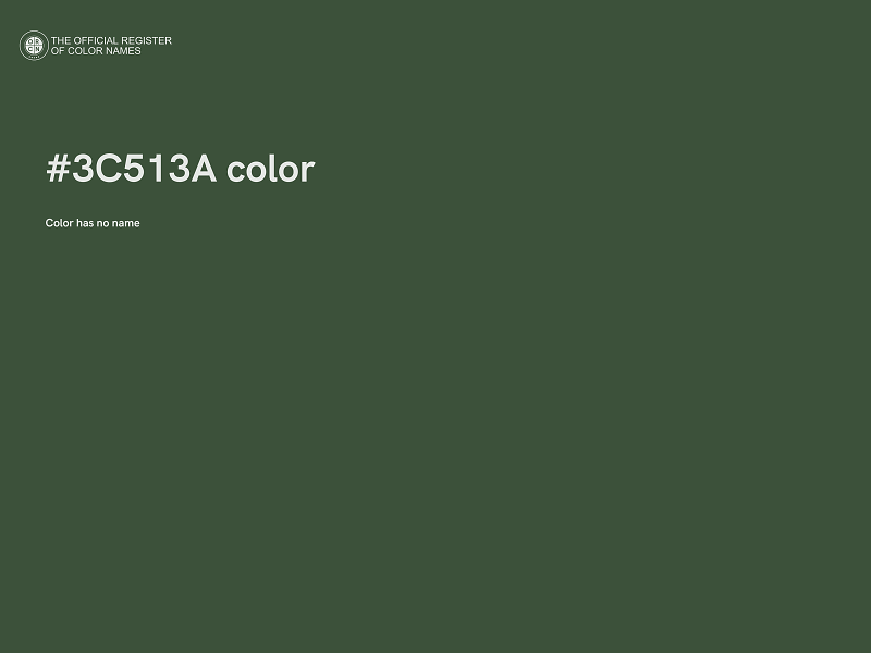 #3C513A color image