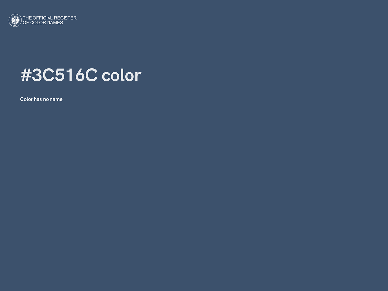 #3C516C color image