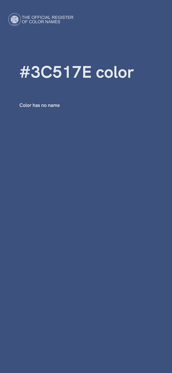 #3C517E color image
