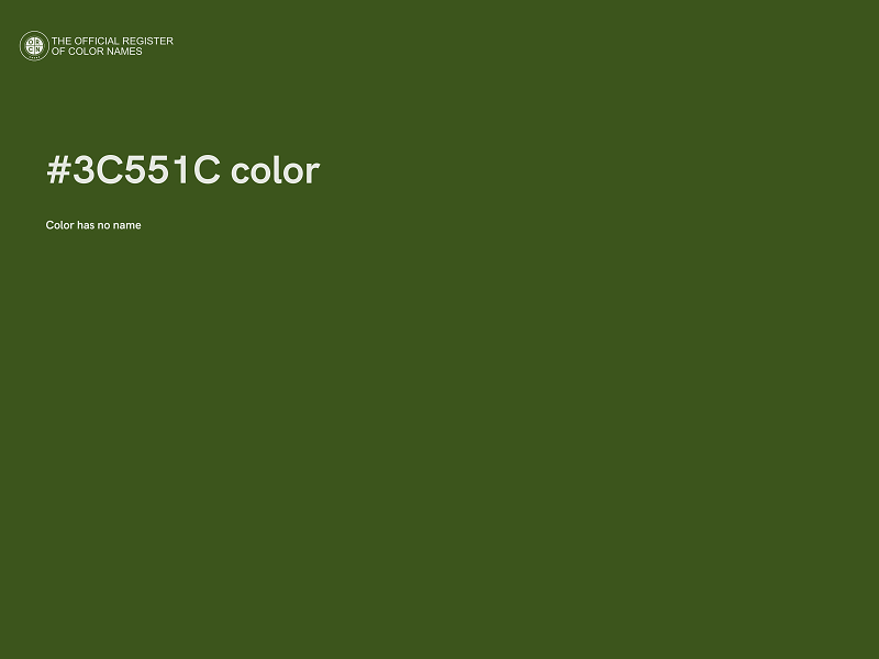 #3C551C color image