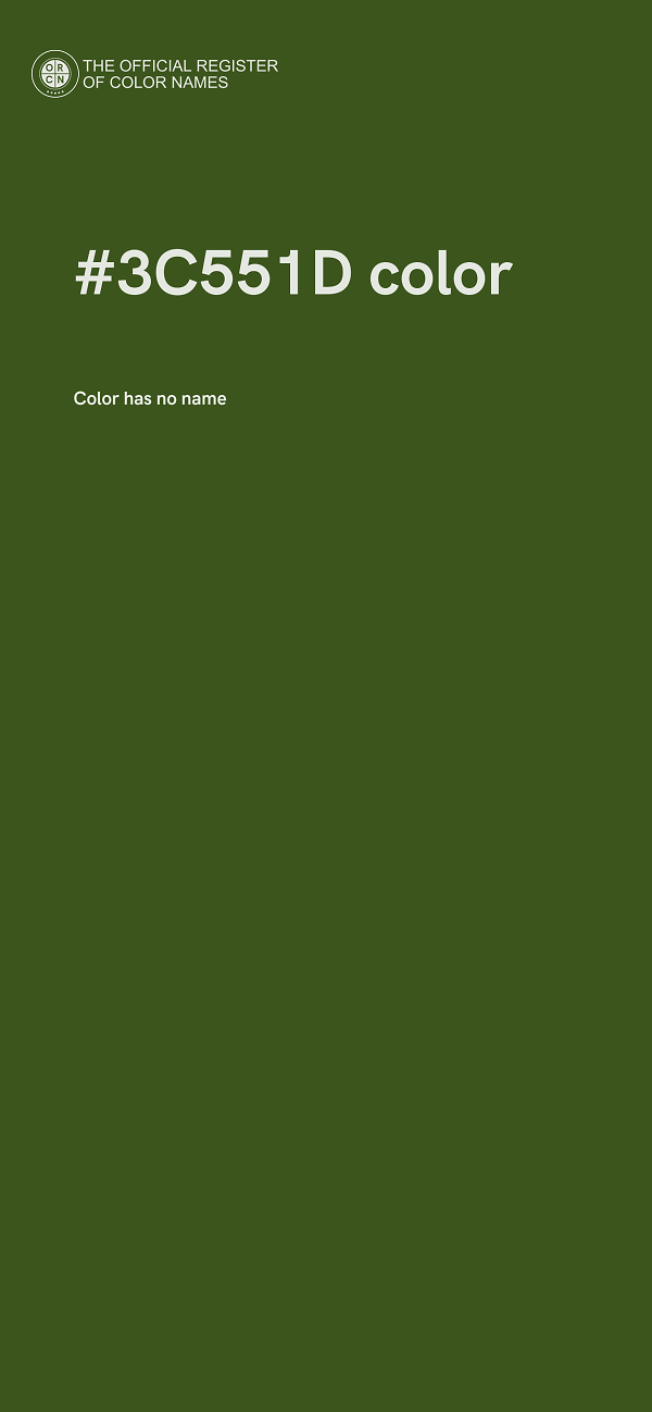 #3C551D color image