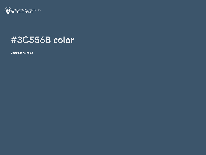 #3C556B color image