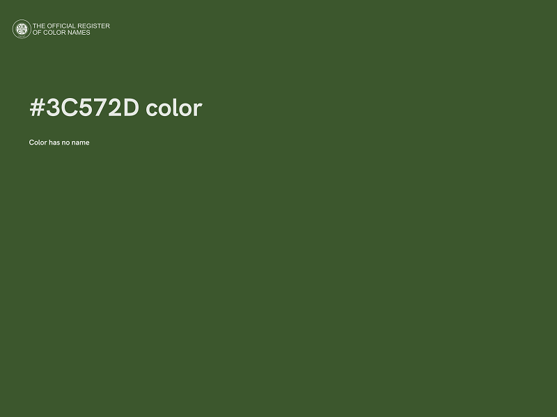 #3C572D color image