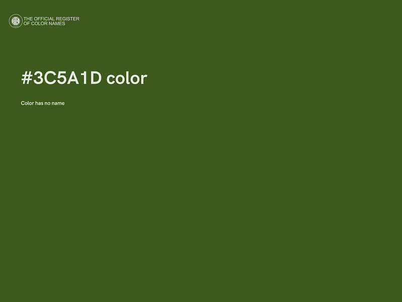 #3C5A1D color image