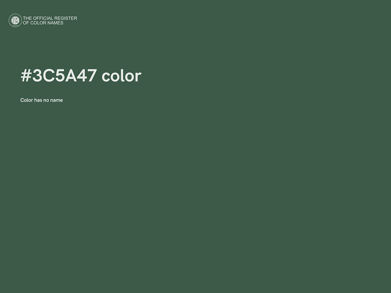 #3C5A47 color image