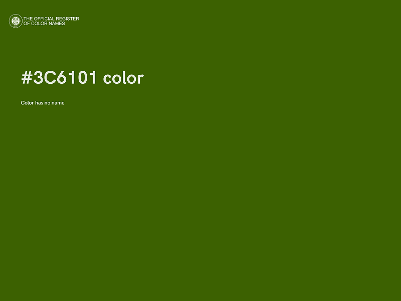 #3C6101 color image