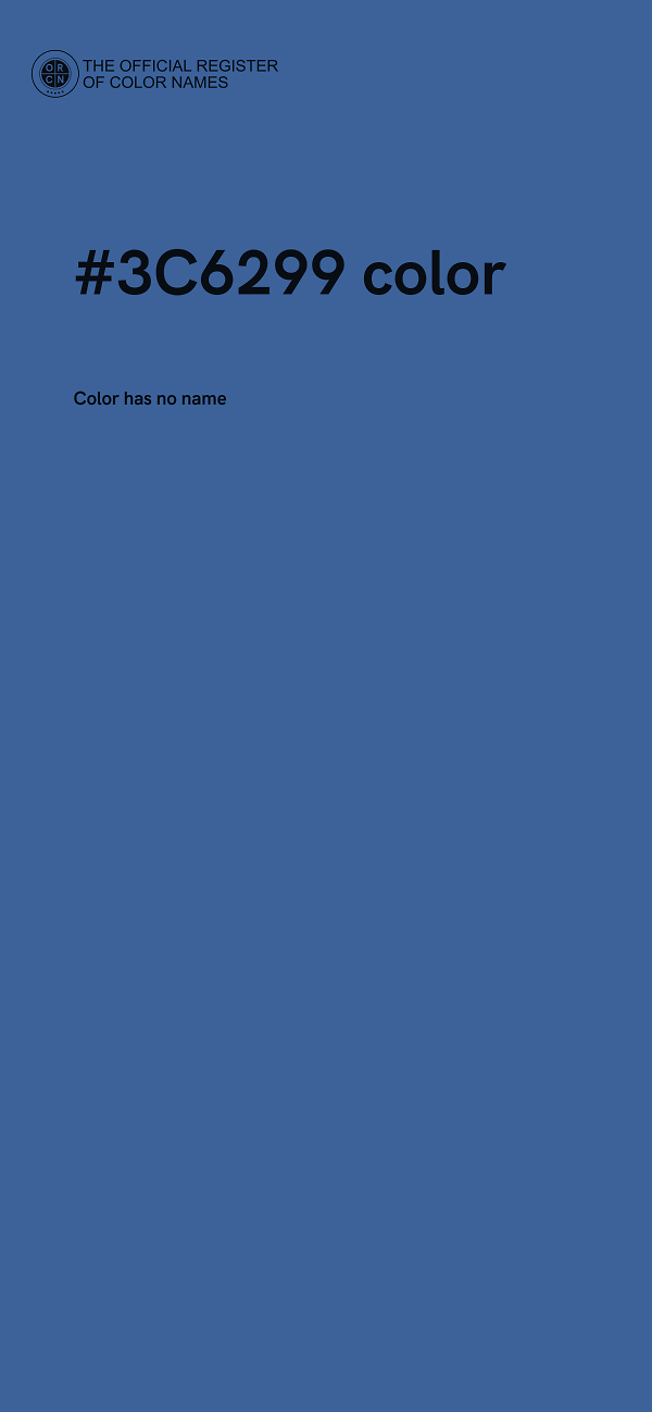 #3C6299 color image