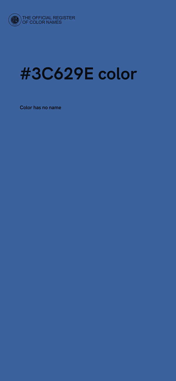 #3C629E color image