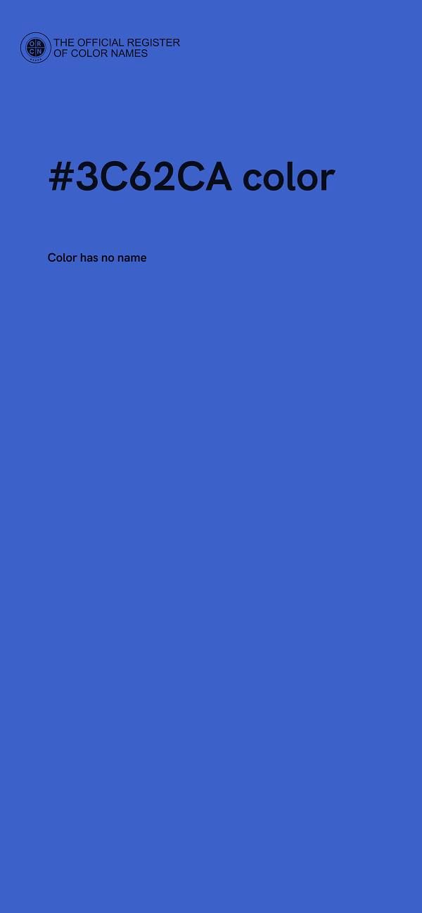 #3C62CA color image