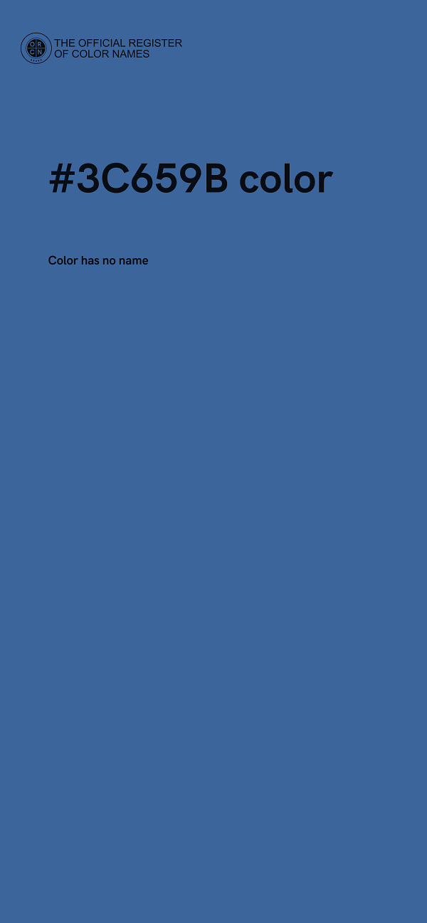 #3C659B color image