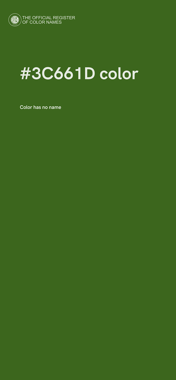 #3C661D color image