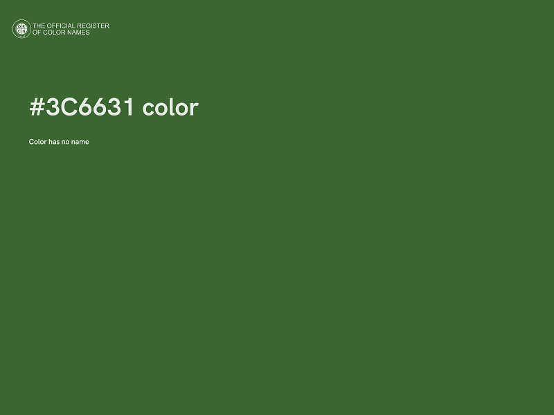 #3C6631 color image
