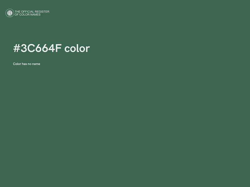 #3C664F color image