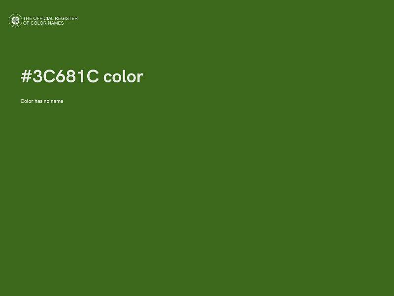 #3C681C color image