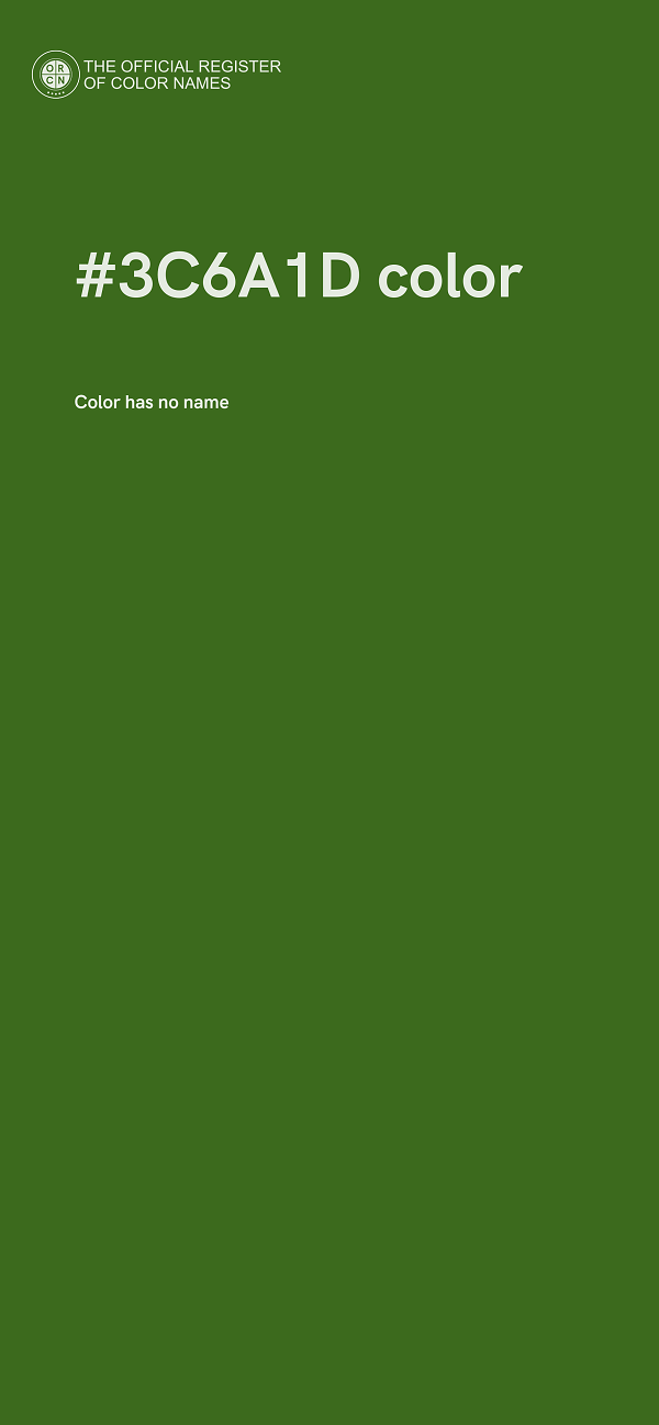 #3C6A1D color image